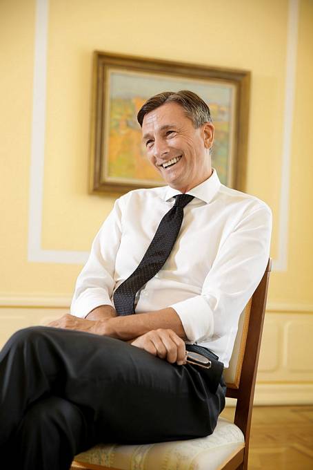 Pogovor predsednika republike Pahorja za tednik Mladina